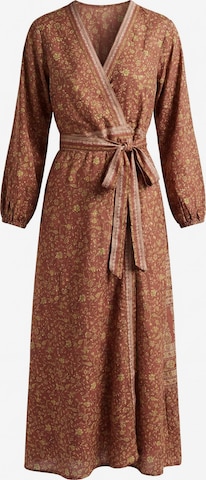Shop Karey Kimono 'Amara Kimono Dress' in Braun: Vorderseite