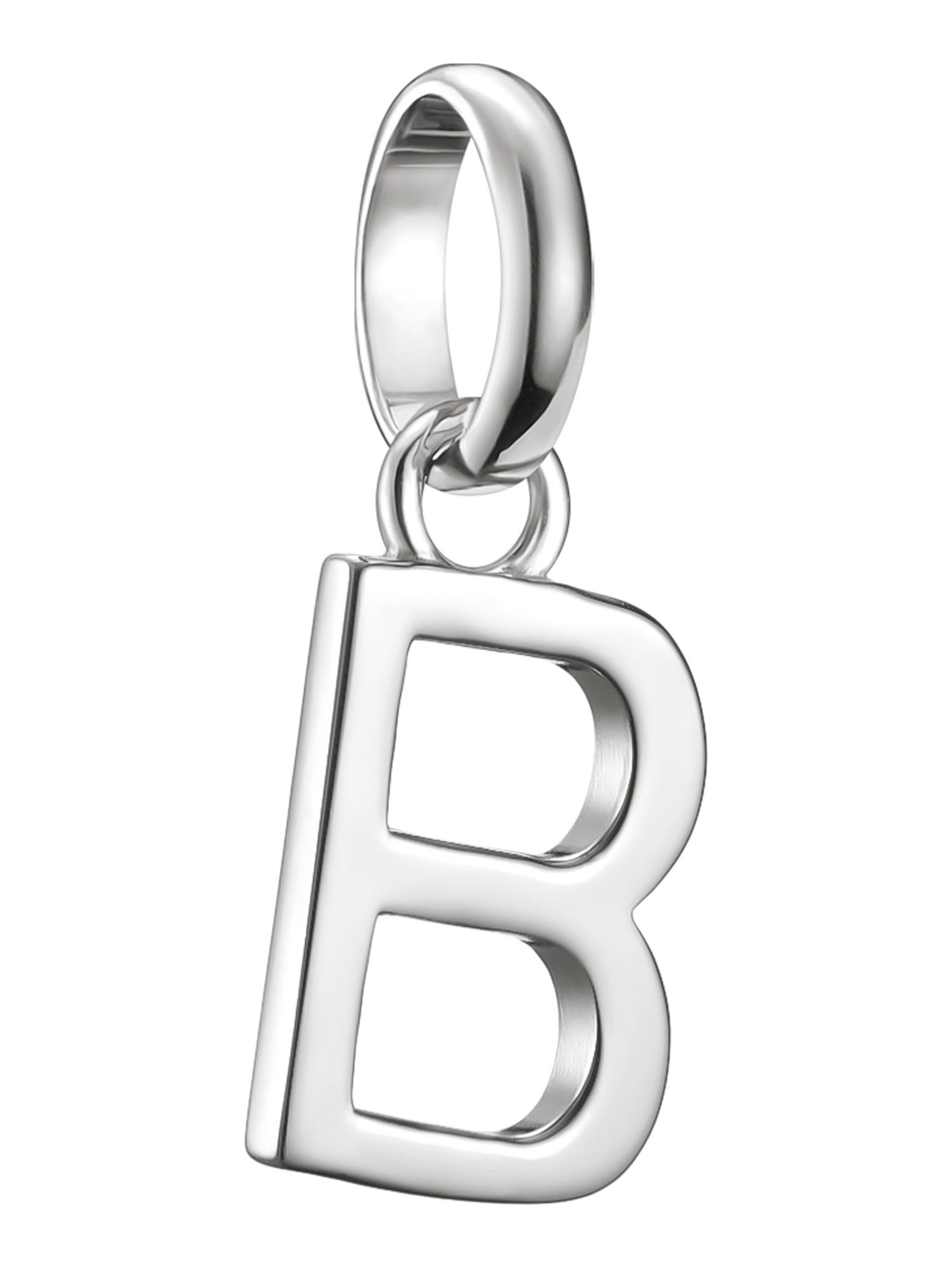 Thomas Sabo Anhänger 'Buchstabe B Connect' in Silber: Vorderseite