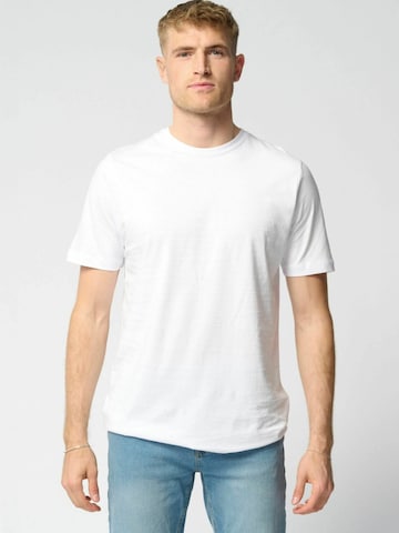 Chemise ' Organic Basic ' TEESHOPPEN en blanc : devant