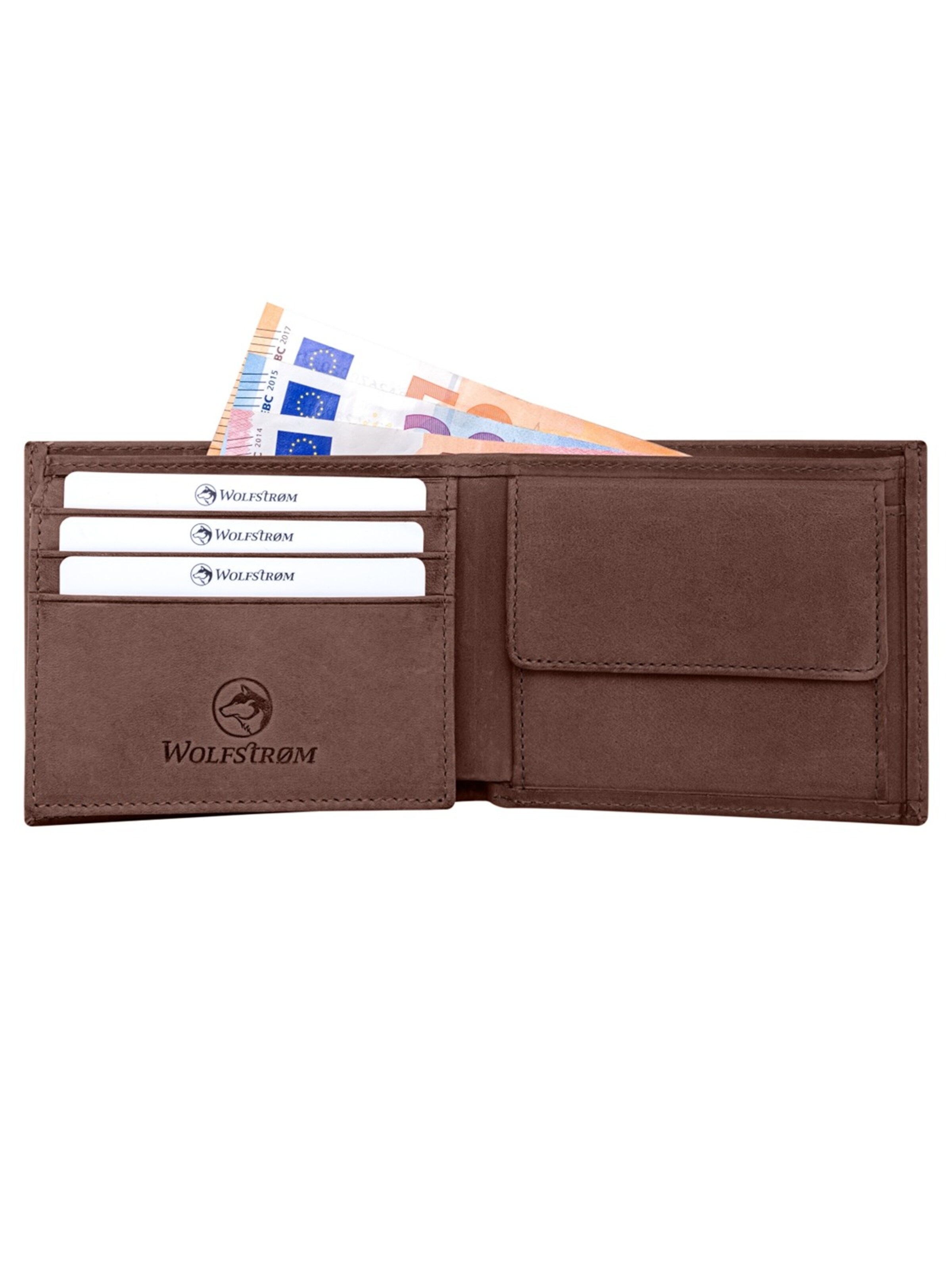 Wolfstrøm Wallet in Brown