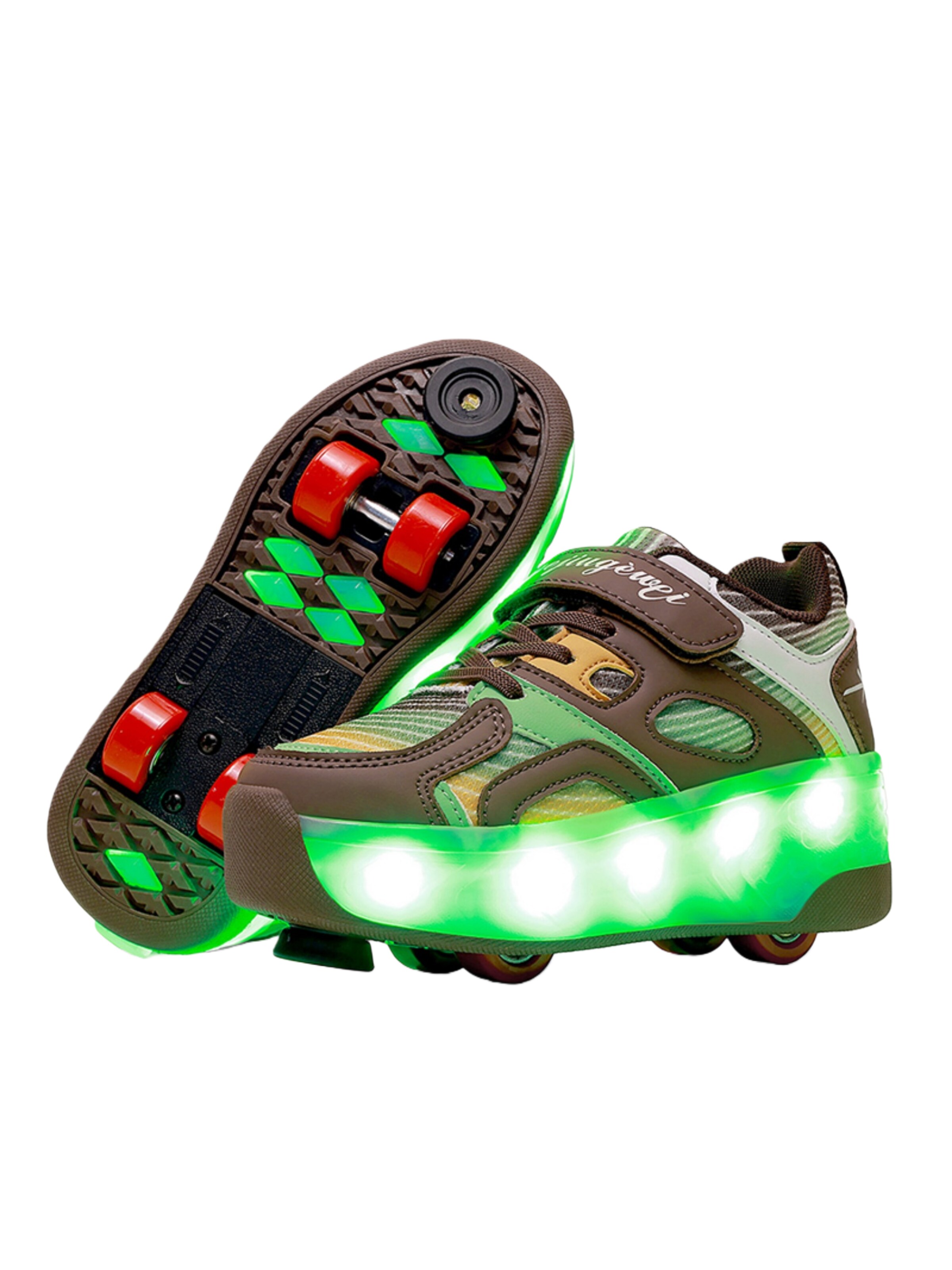 HUSKSWARE Inline and Roller Skates in Green