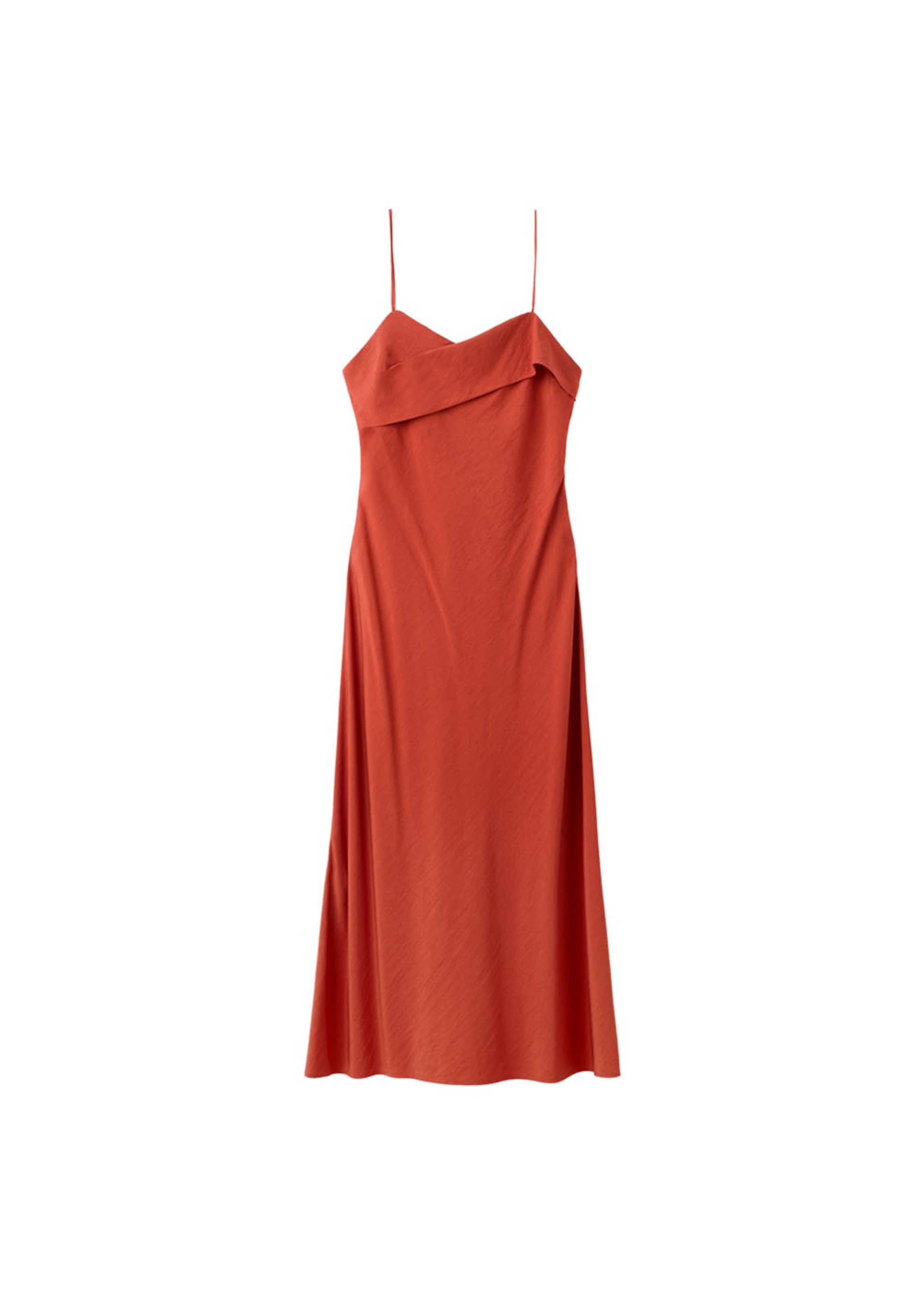 MANGO Kleid 'Adri' in Orange: Vorderseite
