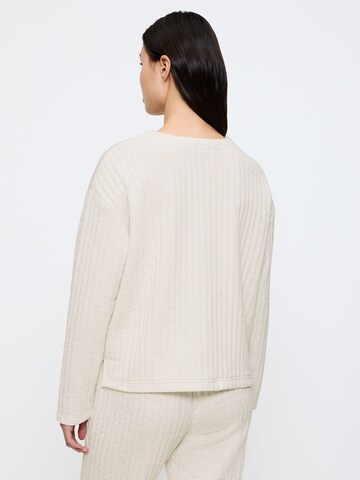 TRIUMPH - Sudadera ' Cozy Comfort Top Quilted ' en beige