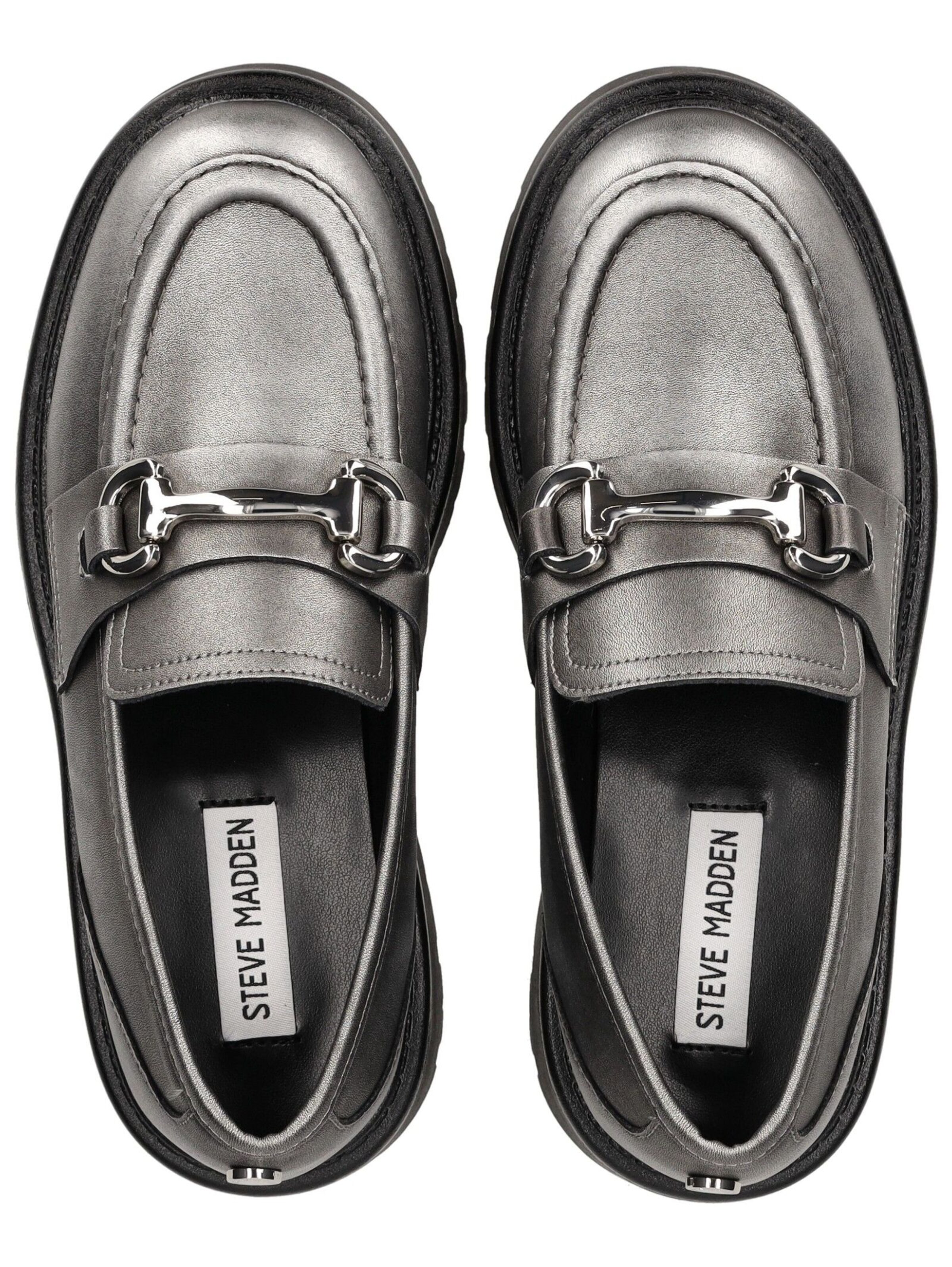 STEVE MADDEN Instappers 'Occupy' in Zilver