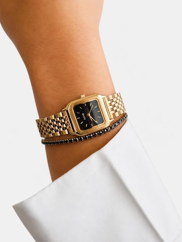 Orologio analogico 'Macy Gold Black' di BURKER Watches in oro: frontale