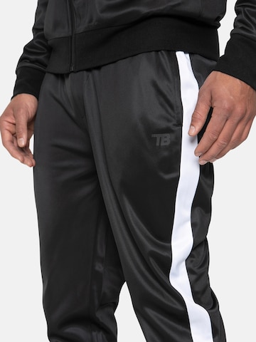 Coupe slim Pantalon 'Joshua' Threadbare en noir