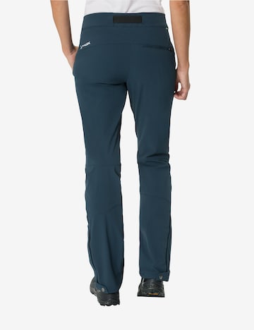 VAUDE Regular Outdoor Pants 'W Badile P II' in Blue