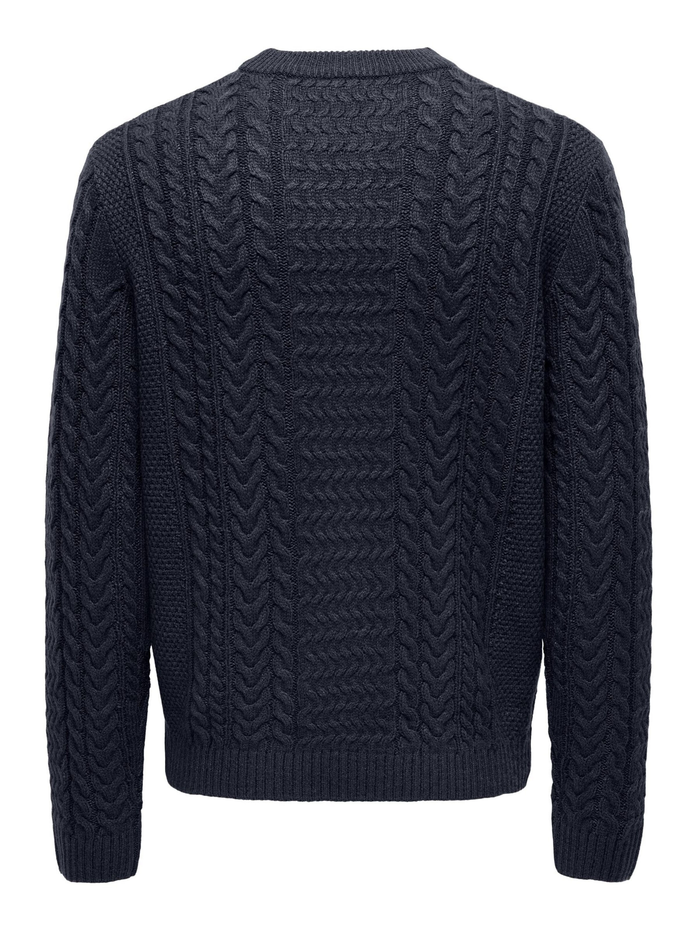 Only & Sons Trui 'FLETCHER' in Blauw