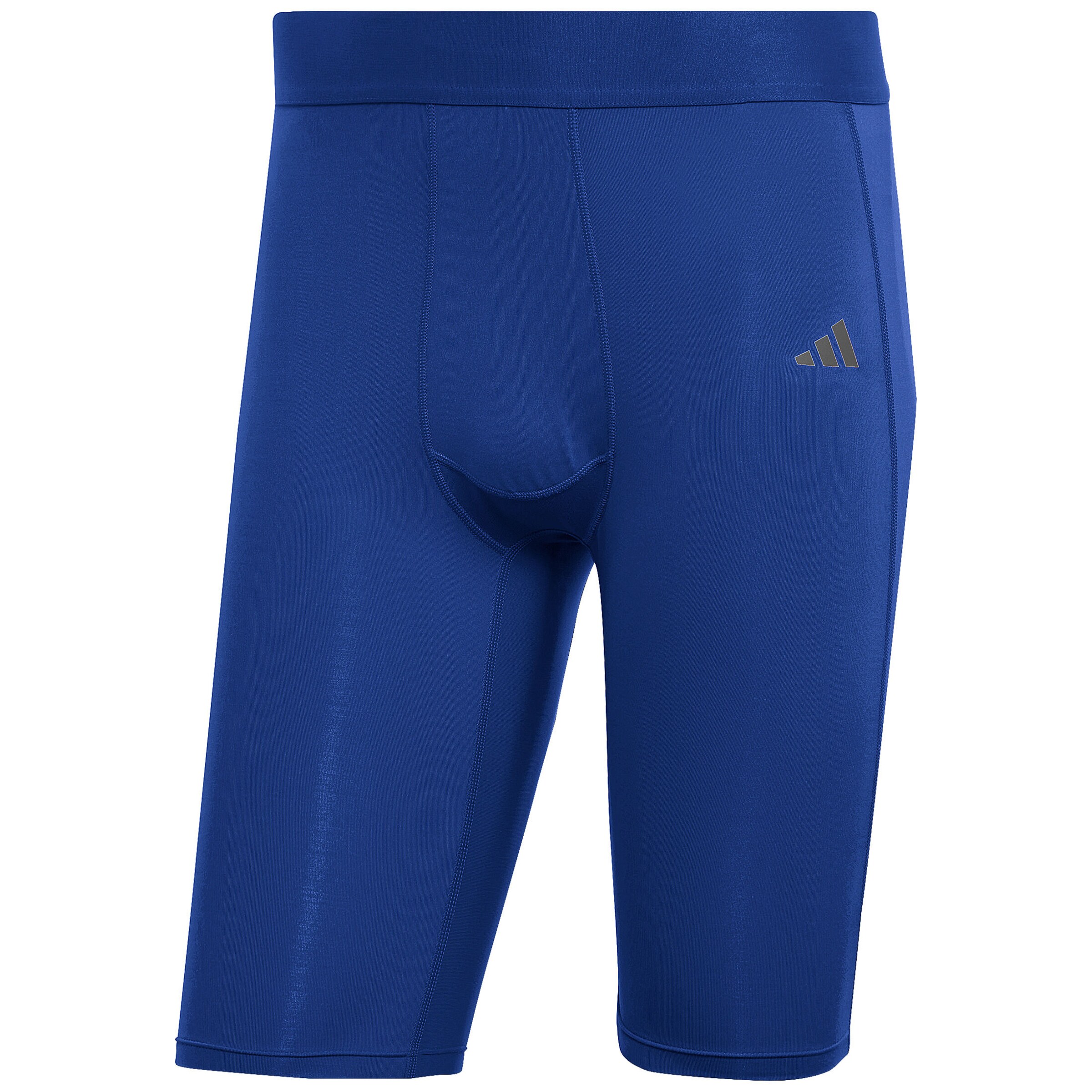 ADIDAS PERFORMANCE Skinny Sportunterhose in Blau: Vorderseite