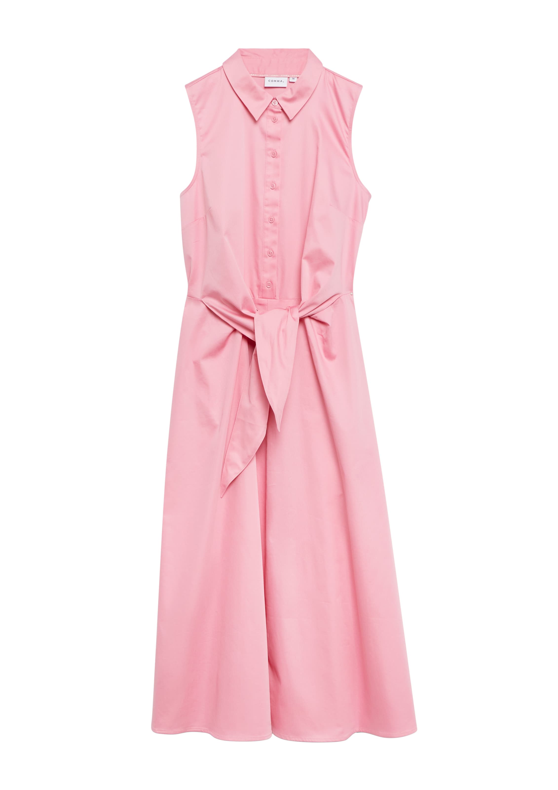 Robe-chemise COMMA en rose : devant