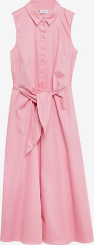 Robe-chemise COMMA en rose : devant