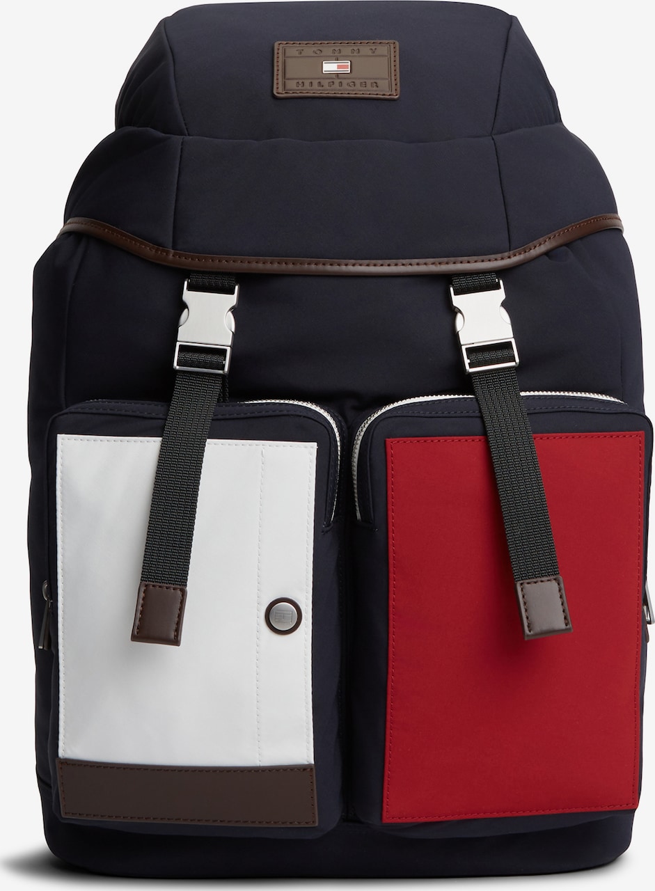 Rucsac de la TOMMY HILFIGER pe albastru: față