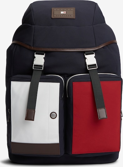 Kuprinė iš TOMMY HILFIGER, spalva – tamsiai mėlyna / raudona / balta, Prekių apžvalga