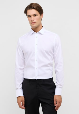 ETERNA Slim Fit Hemd in Weiß: Vorderseite