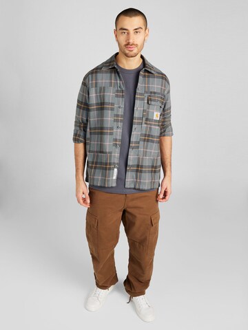 Carhartt WIP - Regular Fit Camisa 'Hadley' em cinzento