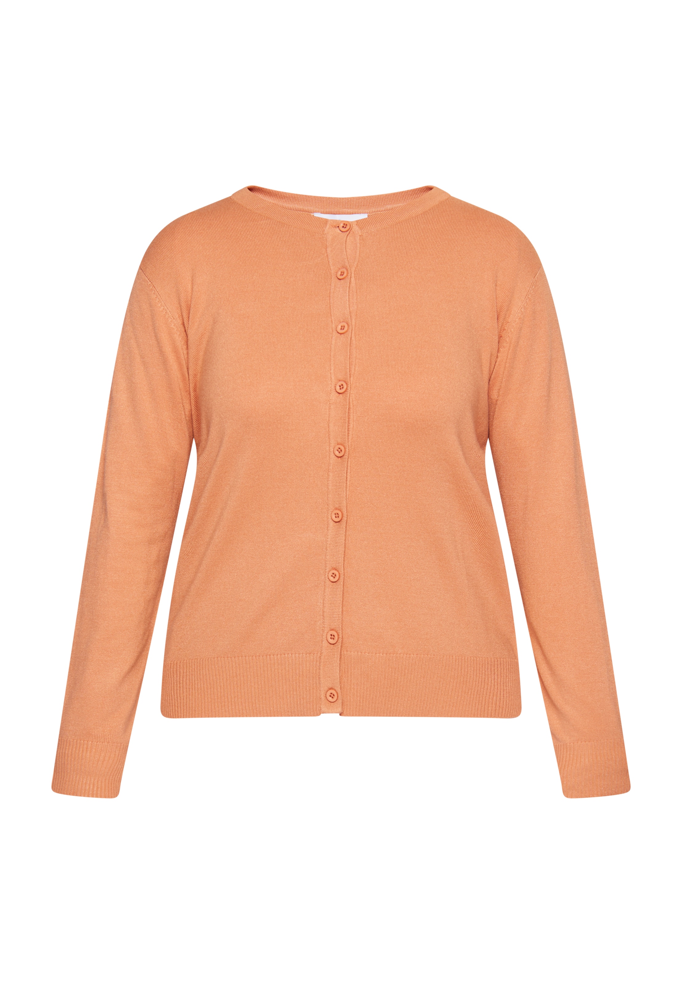 usha BLUE LABEL Вязаная кофта в Оранжевый: спереди