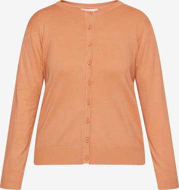 Cardigan usha BLUE LABEL en orange : devant