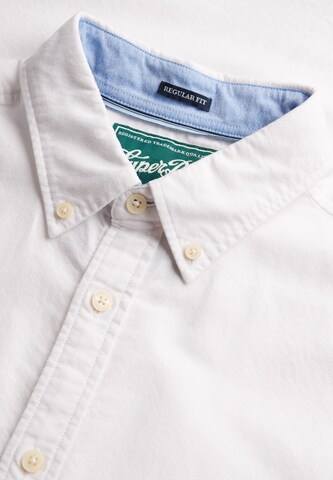 Superdry & Co Regular Fit Hemd in Weiß