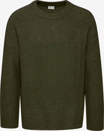 !Solid Pullover 'Nohi' in Grün: Vorderseite