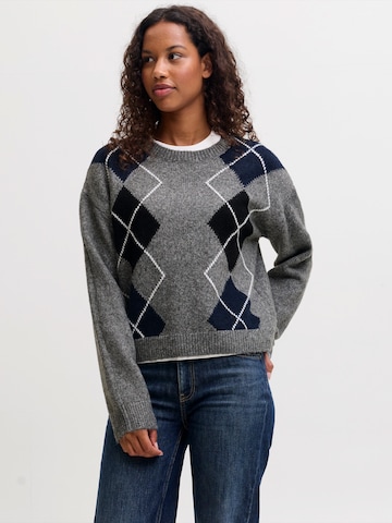 JJXX Pullover 'JXHARVI' in Grau: Vorderseite