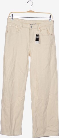 WEEKDAY Pants in L in White: front