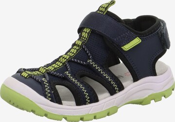 Chaussures ouvertes 'Tornado' SUPERFIT en bleu : devant