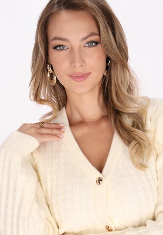 faina - Cárdigan en blanco