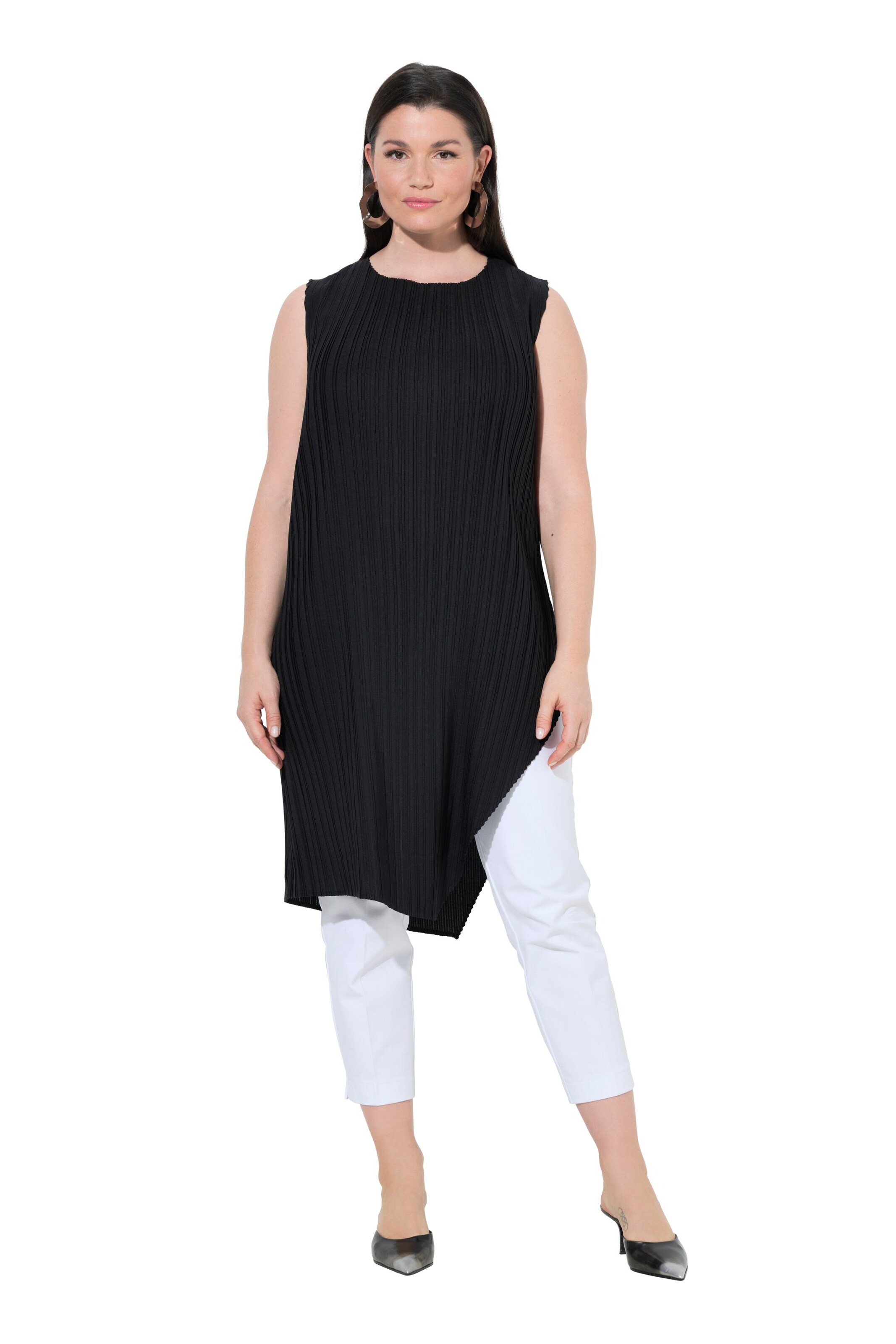 Ulla Popken Blouse in Black: front