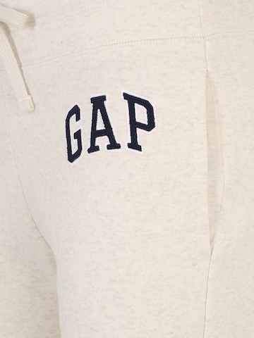 Gap Petite Конический (Tapered) Штаны 'HERITAGE' в Бежевый