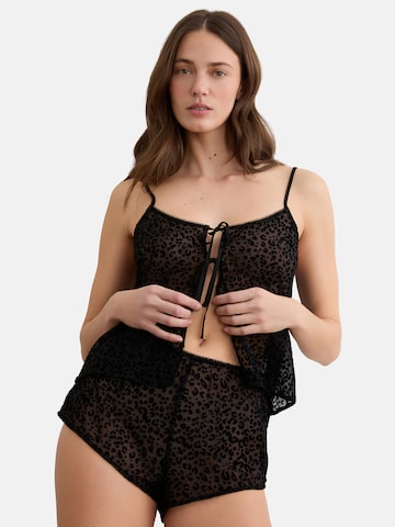 Pantaloncini da pigiama 'PRESTIGE' di ETAM in nero