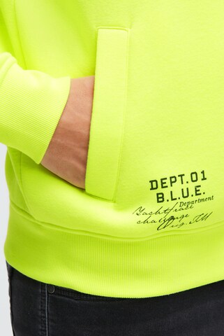 CAMP DAVID Zip-Up Hoodie in Green