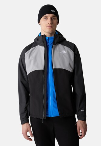 THE NORTH FACE Klasický střih Outdoorová bunda 'STRATOS' – černá