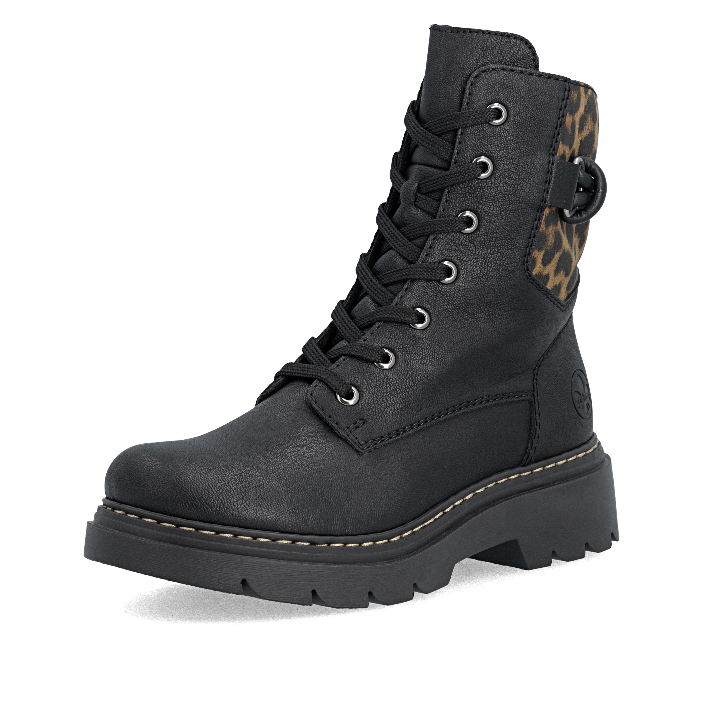 Rieker Boots in Schwarz: Vorderseite