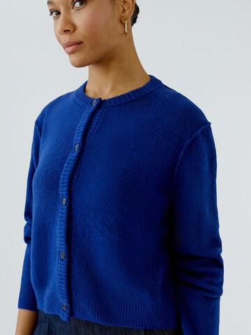 OUI Strickjacke in Blau