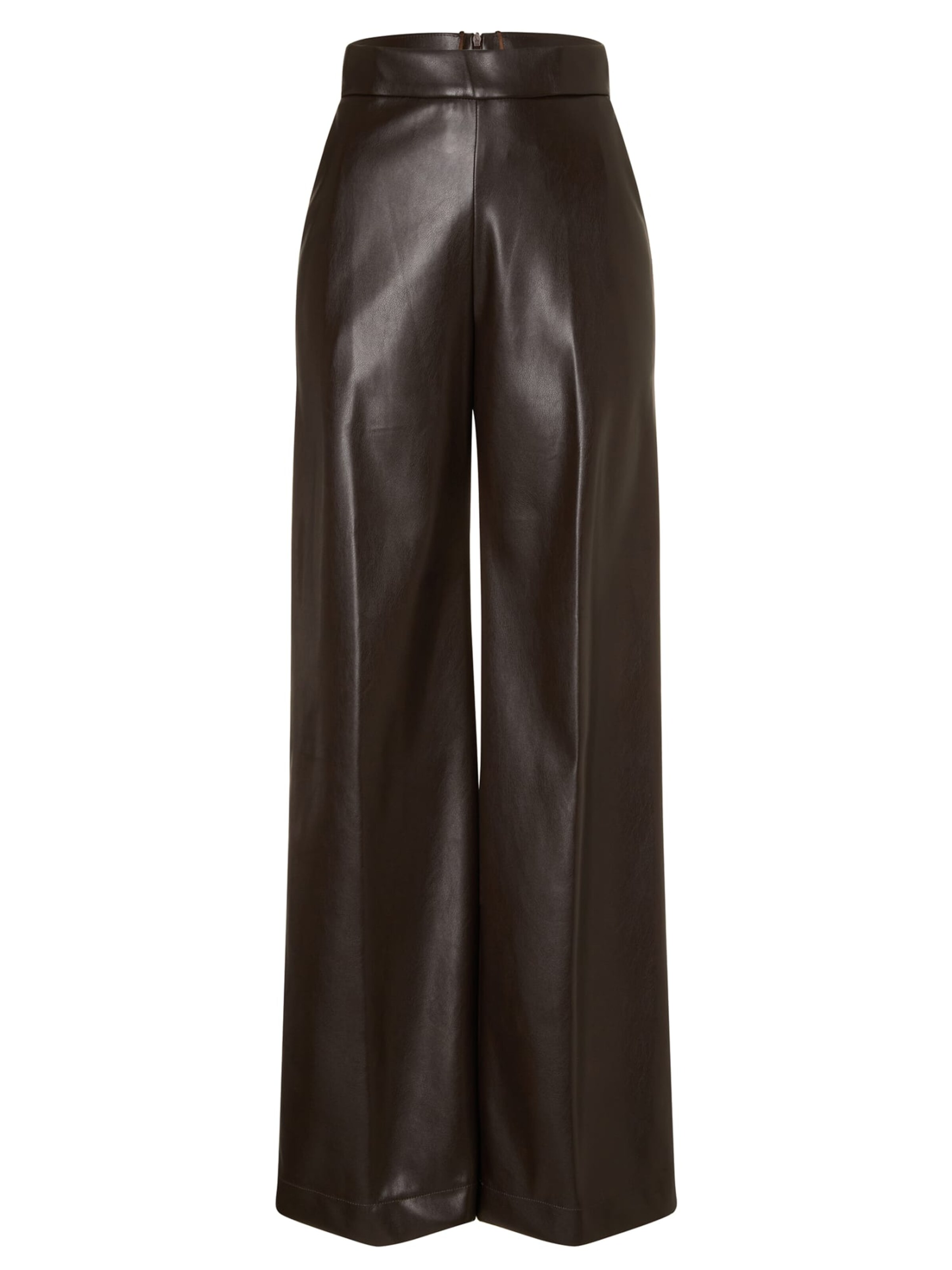 Ana Alcazar Wide leg Broek 'Enoras' in Bruin