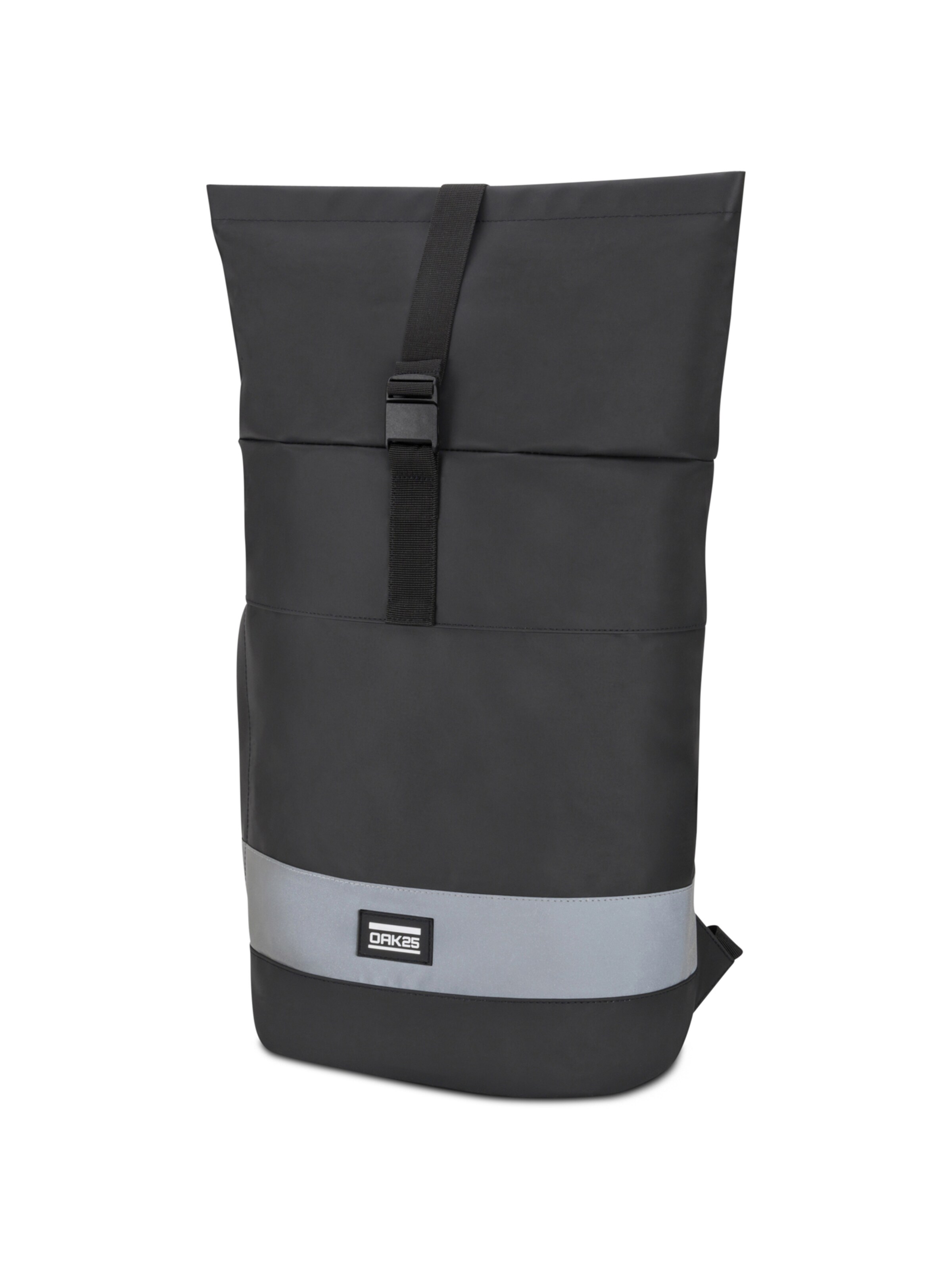 Zaino 'Everyday Rolltop Bike' di OAK25 in nero