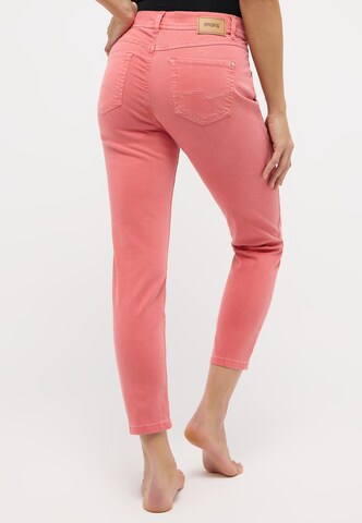 Coupe slim Jean 'Ornella' Angels en rose