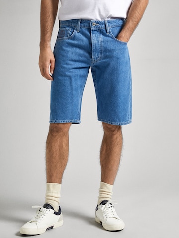 Pepe Jeans - Regular Calças de ganga em azul: frente