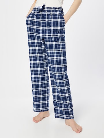 Lindex Pajama Pants in Blue: front