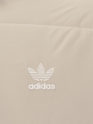 ADIDAS ORIGINALS Prechodná bunda 'Adicolor' - Béžová