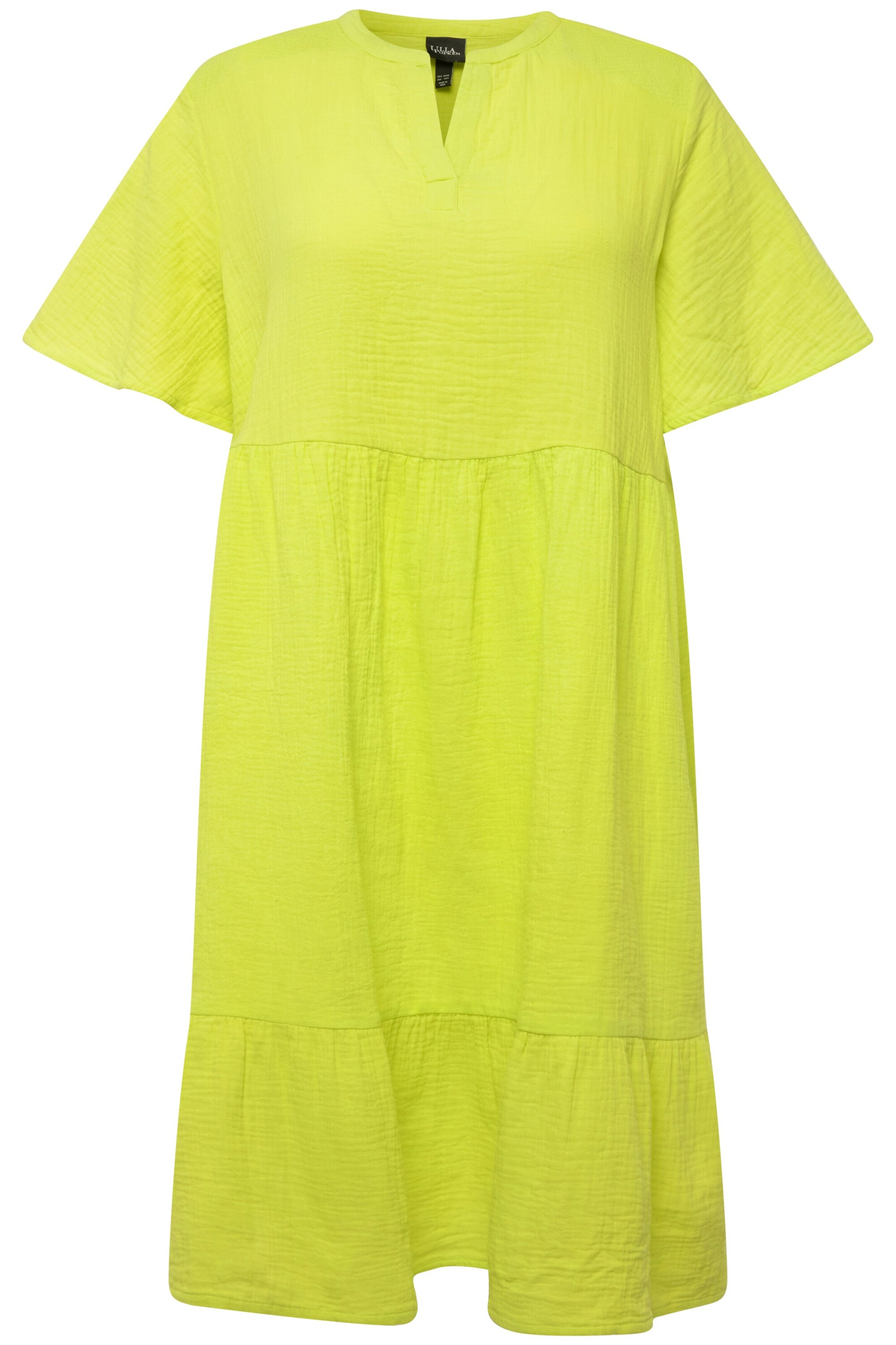 Ulla Popken Jurk in Groen: voorkant