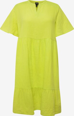 Ulla Popken Dress in Green: front