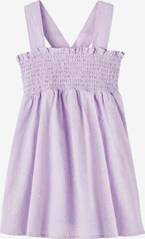 NAME IT Dress in Purple: front