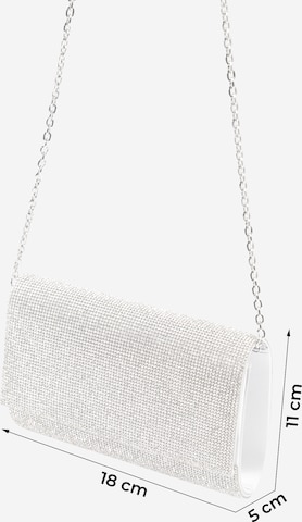 Sac à bandoulière 'DIAMOND FOLD' mascara en argent