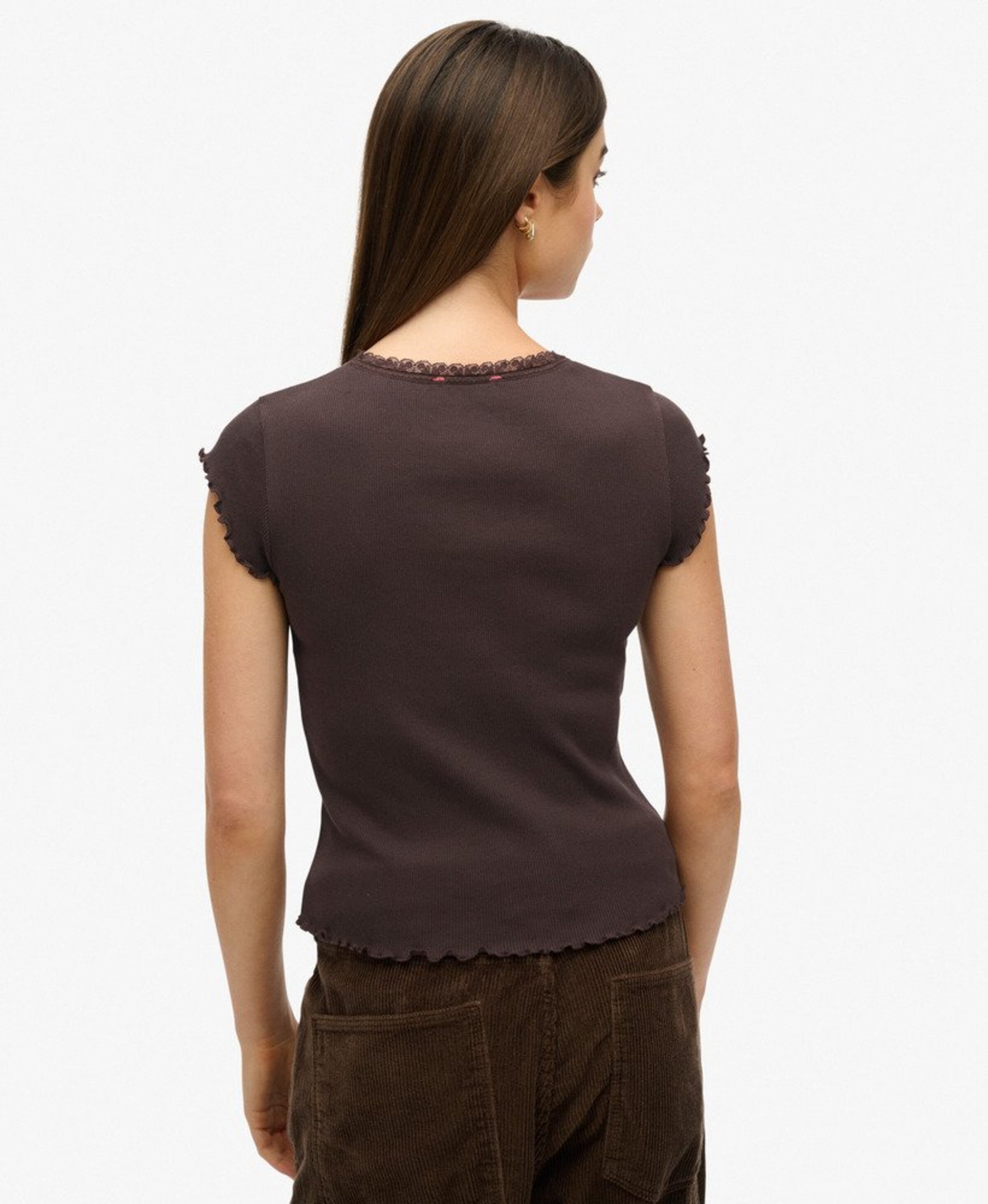 Superdry Shirt 'Essential' in Brown