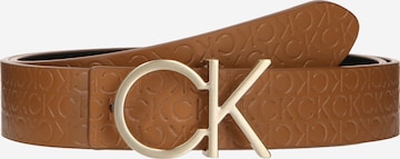 Calvin Klein Riem in Bruin: voorkant