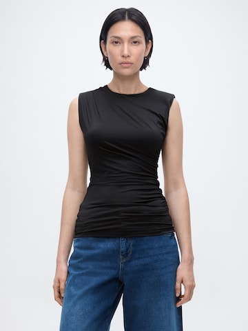 rosemunde Top 'Billie' - fekete: elől