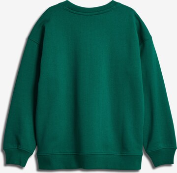 SOMETIME SOONSweater majica 'Winters' - zelena boja