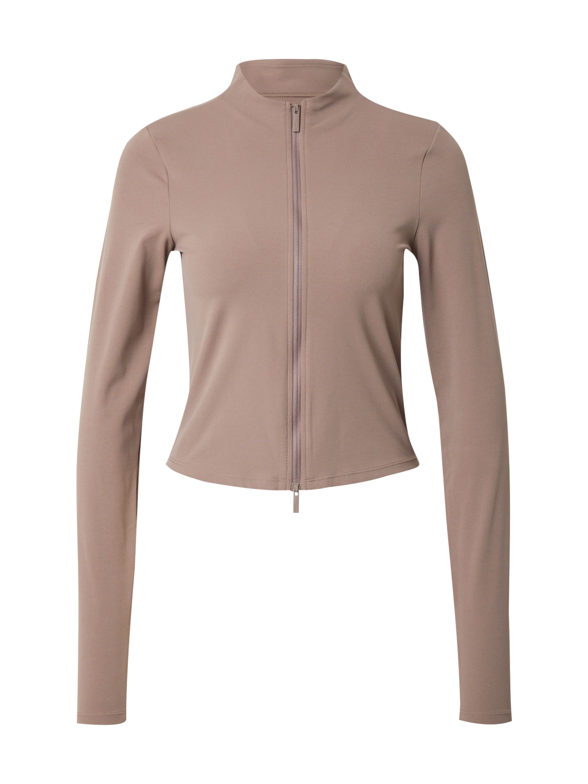 NIKE Спортно яке в кафяво: отпред