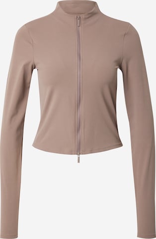 Giacca sportiva di NIKE in marrone: frontale